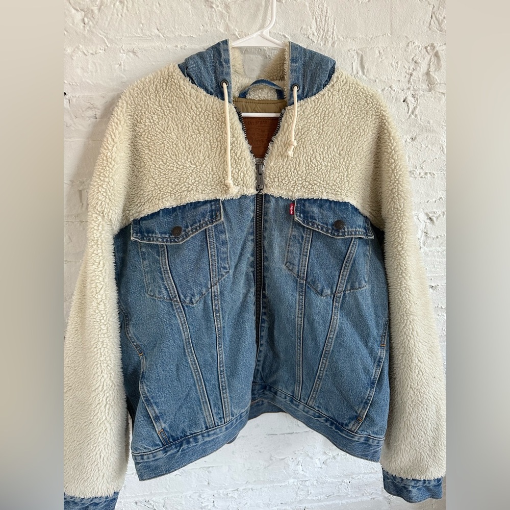 Levi’s Denim Sherpa Jacket